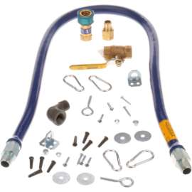 Hose Kit, Gas - 1/2" x 60" For Dormont, DOR1650KIT60