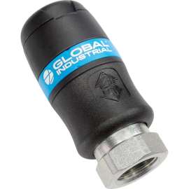 Global Industrial Safety Quick Coupling, Automotive Truflate Interchange, 3/8" FNPT