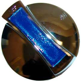 Allpoints 22-1573 2 3/8" Chrome Range Burner Valve Knob (Off-On)