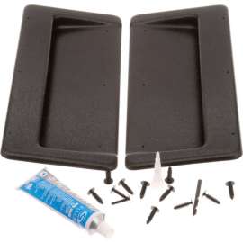Allpoints 8009589 Handle Kit - Recessed Handle, 2 Door For True Manufacturing