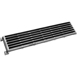 Allpoints 24-1072 23 7/8" x 5 1/8" Cast Iron Reversible Top Broiler Grate