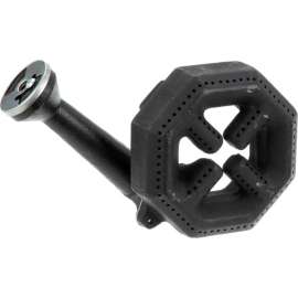 Allpoints 24-1215 Cast Iron Front Burner Assembly - 6 15/16"