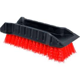 Allpoints 1591115 Brush, Hand, Red, W/Scraper
