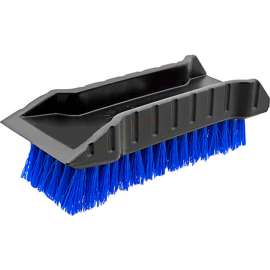 Allpoints 1591116 Brush, Hand, Blue, W/Scraper