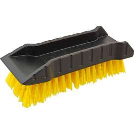 Allpoints 1591117 Brush, Hand, Yellow, W/Scraper
