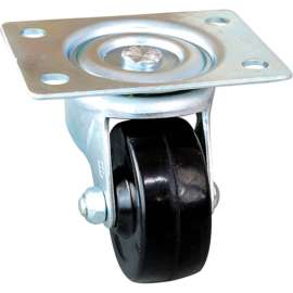 Allpoints 26-3336 2 1/2" Swivel Plate Caster - 200 lb. Capacity