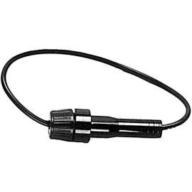 Allpoints 38-1105 1/4" Push-Turn Bayonet Cap Fuse Holder - 20 Amp, 32V