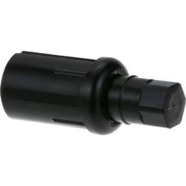 Allpoints 281570 Insert, Hex Foot -Blck, Plstc