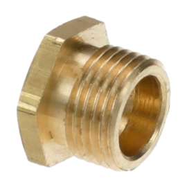 Allpoints 26-1781 Brass Burner Orifice; #56; Natural Gas; 7/16"-27 Thread