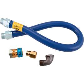 Allpoints 321897 Gas Connector Kit 1" X48" W/ Qd And Elbow For Dormont Mfg
