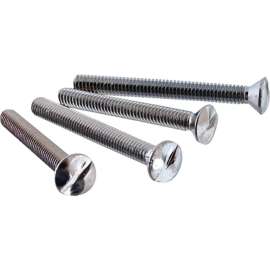 Allpoints 7150820 Screw, 1-Way, 8-32Thd, Mh, Cp, 4-Pk