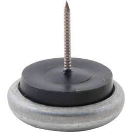 Allpoints 1211035 Glide, Nail On, Metal, 1-1/2Dia