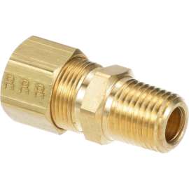 Allpoints 261405 Male Connector1/4" Mpt X 7/16" Cc