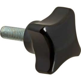 Allpoints 8014212 Knob, 4-Armw/ Stud M5-0.8X15
