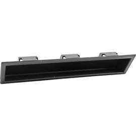 Allpoints 1241425 Pull, Recesed, Blk, Abs, 7-7/16"L For Cres Cor