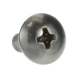 Allpoints 26-1493 Stainless Steel Phillips Truss Head 10 x 1/2" Sheet Metal Screw - 100/Box