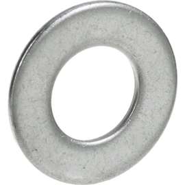Allpoints 26-1158 Stainless Steel Flat Washer 18-8; Size 3/8" - 100/Box