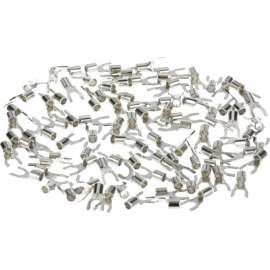Allpoints 85-1010 Spade Terminal; Stud #10; 10 - 100/Box