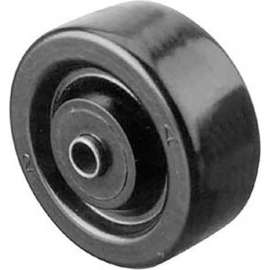 Allpoints 1201179 Wheel, 3", 3/8"Id, W/Bushing, Blk
