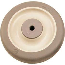 Allpoints 1201032 Wheel, 3-1/2", 3/8Id, W/Bsh, Gry