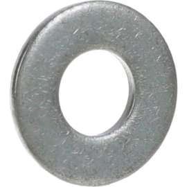 Allpoints 26-1156 Stainless Steel Flat Washer 18-8; Size 1/4" - 100/Box