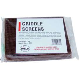 Allpoints 851202 Screen, Grill - (20/Pkg)