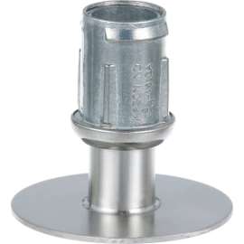 Allpoints 263718 Kason 61651000358 Insert, Round Foot- Stainless Steel For Kason