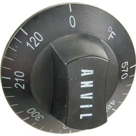 Allpoints 2971015 Dial, Control (120-570F) For Anvil America (Fryers, Warmers, Etc.)