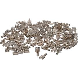 Allpoints 85-1012 Female Disconnect 1/4" Wire Gauge 14-16 - 100/Box