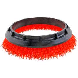 Allpoints 1421611 Brush, Scrub, 12", Orange, Orbiter