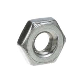 Allpoints 26-1067 Stainless Steel 10-24 Machine Hex Nut - 100/Box