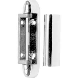 Allpoints 26-1572 4 1/2" x 3/4" Edge Mount Hinge with 15/16" Offset