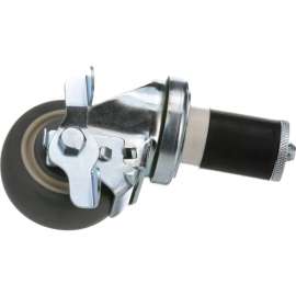Allpoints 262409 Swivel Stm Castr W/Brk3 W 1-5/8 Od Tubing