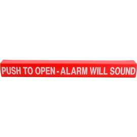 Allpoints 1341192 Wrap, Push Pad, Push To Open, Red