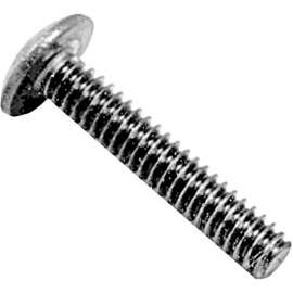 Allpoints 26-1482 Stainless Steel Phillips Truss Head 10-24 x 1" Machine Screw - 100/Box