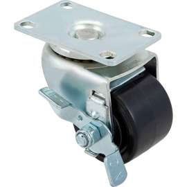 Allpoints 1361050 Caster, Plate, 2-1/4", W/Brake For Franke