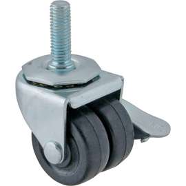 Allpoints 1201183 Caster, Dual Wheel, 2", 1/2-13