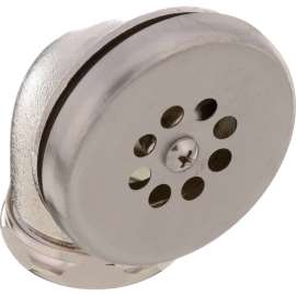 Allpoints 26-1834 1 1/4" NPS Waste Drain Overflow Head Assembly for 3 and 3 1/2" Sink Openings