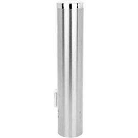 Allpoints 1501502 Dispenser, Water Cup, Stainless Steel, Sm For San Jamar