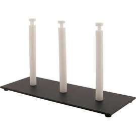 Allpoints 1041130 Dispenser, Dome Lid, 3 Section