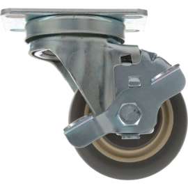 Allpoints 262377 Plate Mnt Caster W/Brk3 W 2-3/8 X 3-5/8