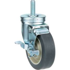 Allpoints 262419 Thrded Stm Castr W/Brk4 W 1/2-13