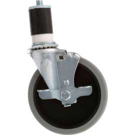 Allpoints 262391 Swivel Stm Castr W/Brk5 W 1-5/8 Od Tubing