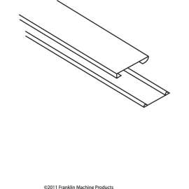 Allpoints 1241017 Channel, Heater Wire, Stainless Steel, 12'
