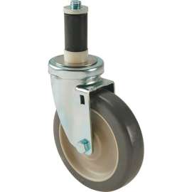 Allpoints 1971136 Caster, Stem, 5", 1-1/8"Tubing For Duke Manufacturing