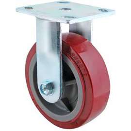 Allpoints 2391014 Caster, Rigid (Red, 6") For Carter Hoffmann