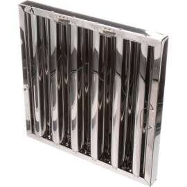 Allpoints 8014160 Hood Filter, Type6, Stainless Steel, 20X20 W/ Btm Bracket