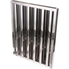 Allpoints 8014170 Hood Filter, Type6, Stainless Steel, 25X20