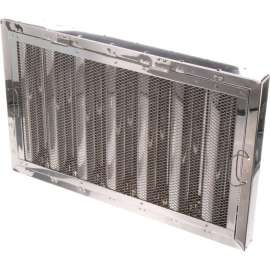 Allpoints 8014153 Hood Filter, Type6, Stainless Steel, 16X25 W/Spk Arst, Btm Brk