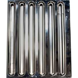 Allpoints 1292194 Kason 67001002520 Grease Filter, Stainless Steel